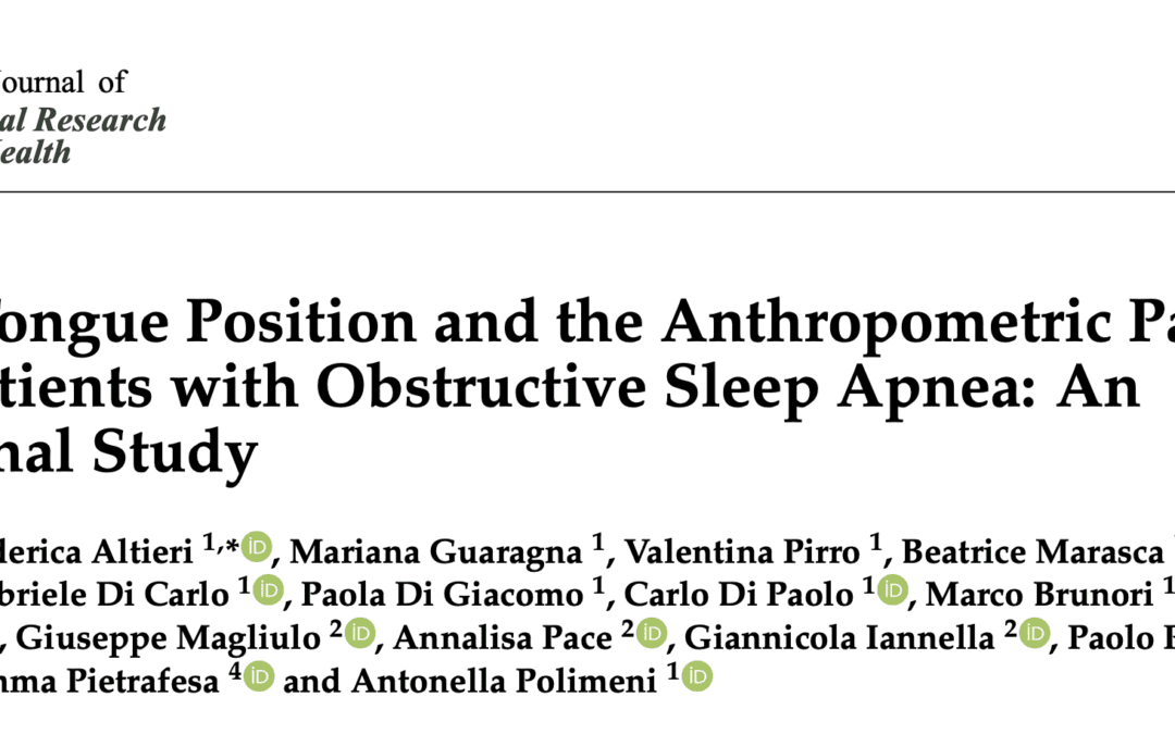 Friedman Tongue Position and the Anthropometric Parameters in Adult Patients with Obstructive Sleep Apnea: An Observational Study