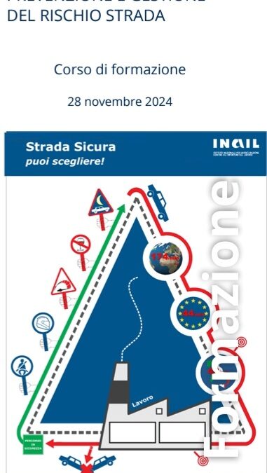 Corso di Formazione ECM su SALUTE E GUIDA AL LAVORO: PREVENZIONE E GESTIONE  DEL RISCHIO STRADA (Roma, 28 novembre 2024)