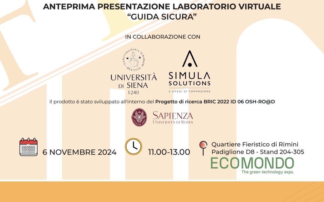 OSH-Ro@D alla Fiera Ecomondo con Fondazione Rubes Triva (Rimini 5-8 novembre 2024)